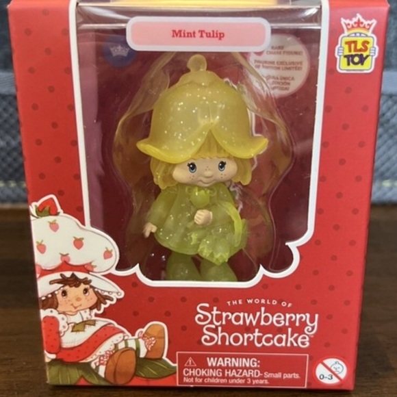 The World of Strawberry Shortcake  CheeBee Series 2 - Rare Chase Mint Tulip - Picture 1 of 5